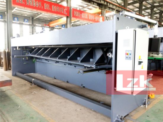 QC11K 6X6000mm Long Hydraulic Steel Plate Shearing Cutting Machine