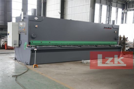 QC11K 6X6000mm Long Hydraulic Steel Plate Shearing Cutting Machine
